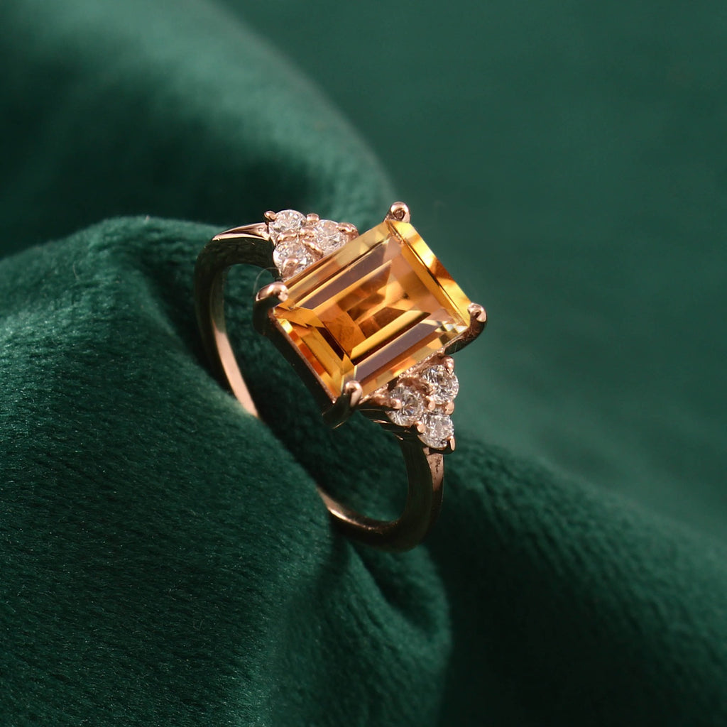 Luxureen Natural Citrine Ring