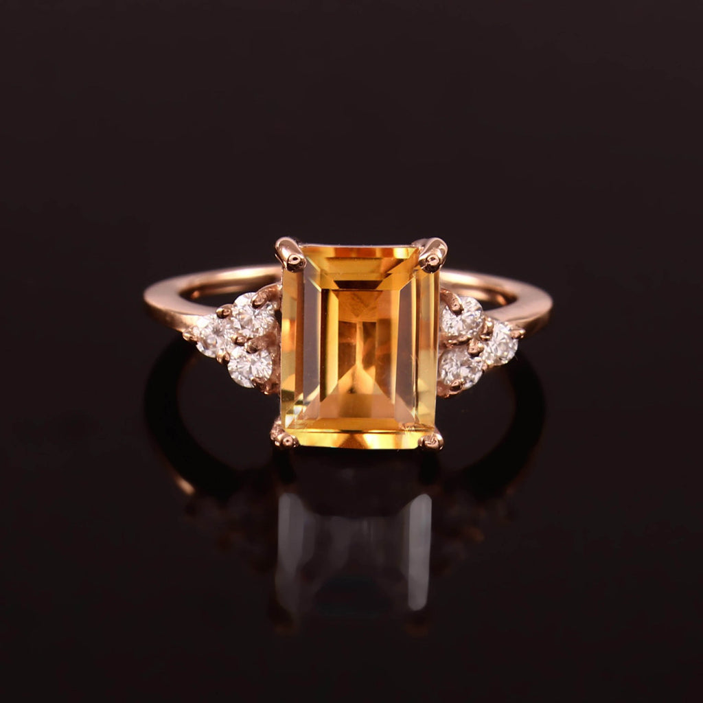 Luxureen Natural Citrine Ring